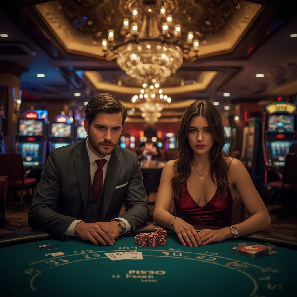 Dos jugadores de póker en 31Bet Casino
